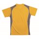 thumbnail image 1 of Jersey Martin Sports cuello en V dorado con panel lateral granito, 1 of 1