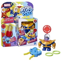 Hasbro - Set De Batalla Hydro Pods Marvel Thanos Aqua Armor Para Niños Mayores De 6 Años