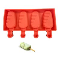 Genérico - Moldes De Silicona Para Helados Molde Paletas Helado Mini