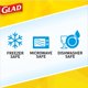 thumbnail image 5 of Contenedor de alimentos Glad 709 ml, juego de 4, Serie Design, 5 of 6