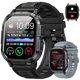 thumbnail image 1 of Reloj inteligente zhizhi Military Fitness Tracker para hombre, resistente al agua, 1 of 8