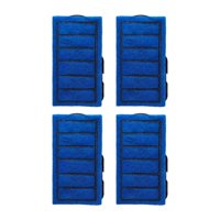 Magideal - Paquete De 4 Cartuchos De Filtro Para Acuarios De Tortugas, Cartuchos De Filtro Interno Para Acuarios, Purificación De Agua, Piezas De Bomba, Reemplaz