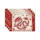 thumbnail image 4 of Manteles Individuales De A?o Nuevo Chino, 4 Unidades, Manteles Individuales Para Suministros De Fiesta, Interior Y Exterior, Rojo Y Blanco, 4 of 5
