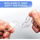 thumbnail image 4 of Protector bucal moldeable, Sweeethome, paquete de 10 protectores bucales para adultos, transparente, deportivo, moldeable, para boxeo, taekwondo, apto para cualquier tamaño de boca (10 unidades), 4 of 7