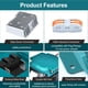 thumbnail image 4 of Convertidor reductor QSDXNYDC de 18 V a 12 V, 15 A, 180 W para Makita, 4 of 6