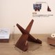 thumbnail image 4 of Soporte de Vinilos de Madera PUERSI en Marrón Rústico, 4 of 6