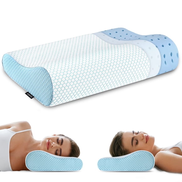 Almohada viscoelástica Ylekto Ergonomic Neck Pillow Queen