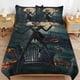 thumbnail image 1 of Nightmare Before Christmas Bedding Set Duvet Cover Comfortable and Lightweight Cartoon Bedding 3 Piece Bed Set, 1 of 5