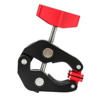 Magideal - Abrazadera De Cámara En Forma De Cangrejo, Accesorio De Estudio Fotográfico, Alicates De Metal Estables Multifunción, Clip Para Micrófonos De Mesa,