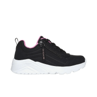 Zapatillas Urbanas Skechers Uno Easy Zip Infantil | 310387L-Bkrg - Talla 32