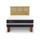 thumbnail image 1 of Cama Europea Europea Ortopedic 2P Bn Respaldo Torino 2 Plaza Base Normal, 1 of 10