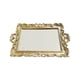 thumbnail image 4 of Espejo Decorativo, Bandeja, Decoración De Mesa, Espejo Cosmético, Espejo De Maquillaje Dorado, 4 of 5