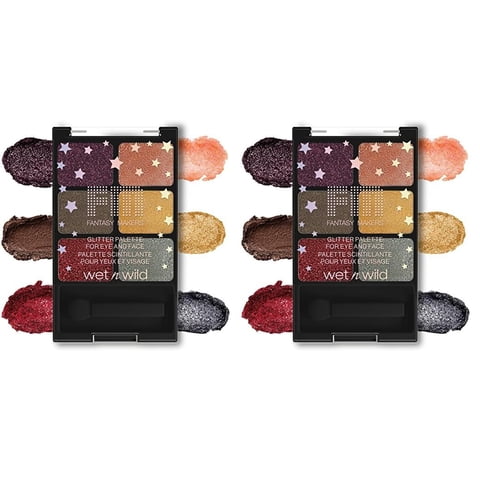 Wet N Wild - La Paleta De Sombras De Ojos Con Purpurina Enloqueció Fantasy Makers Horrorsc