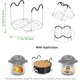 thumbnail image 3 of Moldes de silicona Rottay Egg Bites para Instant Pot de 6 qt, 3 of 3