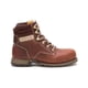 thumbnail image 1 of Bota industrial CAT Paisley 6 con punta de acero para mujer, color marrón, 1 of 9