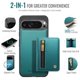 thumbnail image 2 of Para Google Pixel 9 Pro XL Funda de Teléfono Compatible con MagSafe 2 en 1 Billetera con Tarjetero y Bolsillo con Cierre para Efectivo, Funda de Cuero PU, Bloqueo RFID, Soporte Magnético Protector, 2 of 8