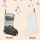 thumbnail image 3 of ASSASSIN’S CREED Tema: Calcetines de Navidad, fino lino blanco para colgar en escaleras y chimenea, decoración navideña para el hogar, regalo de Navidad. 54cm × 38cm, 3 of 5