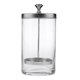 thumbnail image 3 of Clear Sanitizer Desinfectant Glass Jar Para Herramientas De Peinado Del Cabello Sanitizing S, 3 of 5