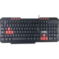 Genérico - Teclado Gamer Cable Qwerty Suspensión Standard