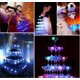 thumbnail image 4 of Cubos de hielo LED SeaISee 48 unidades multicolores impermeables, 4 of 9