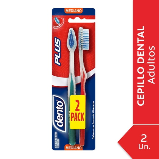 Cepillo De Dientes Plus Medio 1 Un Dento