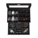 thumbnail image 1 of Caja de relojes GLJ de 6 ranuras, 2 niveles, forro de terciopelo, 1 of 8