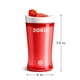 thumbnail image 2 of Máquina para hacer granizados ZOKU Jumbo Compact Red sin BPA, 2 of 3