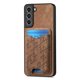 thumbnail image 2 of Funda Billetera con Soporte para Samsung Galaxy S21 FE Protector Delgado Marrón, 2 of 6