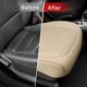 thumbnail image 5 of Cobertura de asiento BEITK de cuero sintético beige - 1 unidad, 5 of 6