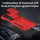 thumbnail image 4 of Funda Resistente para Samsung Galaxy S25 Ultra con Tapa Deslizante y Protección Militar Rojo, 4 of 6