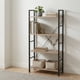 thumbnail image 2 of Librero Biblioteca Estilo Industrial Simil Madera 5 estantes, 2 of 6