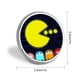 thumbnail image 2 of Pac-Man-Theme Round Button Badge: Premium Metal Construction, Ideal for High-End Events 2.8 cm, 2 of 6
