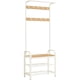 thumbnail image 1 of Mueble Recibidor Perchero Odense Blanco Estilo Industrial, 1 of 2