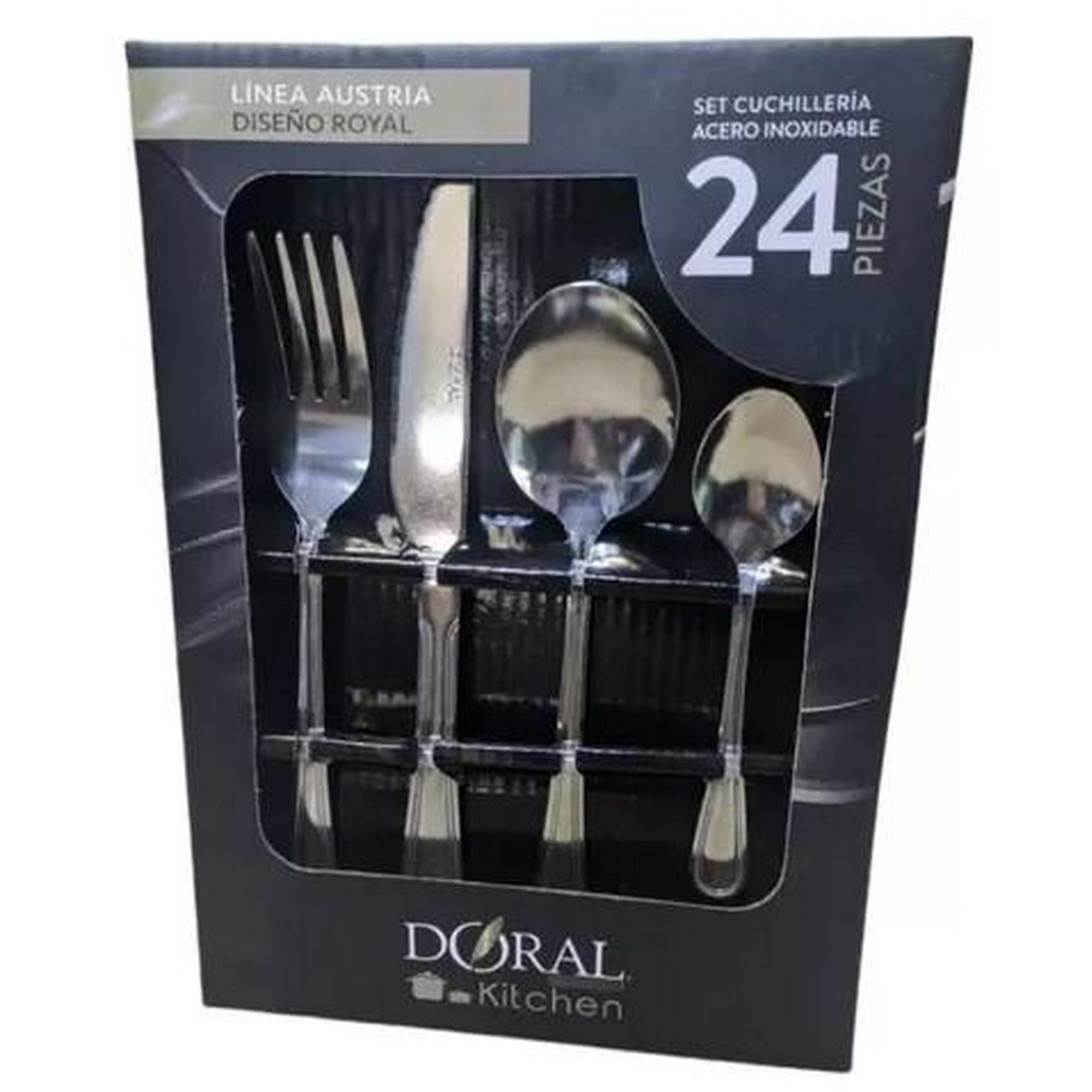 Citotools - Set De Cubiertos 24 Piezas / Cuchilleria /diseño Clasic