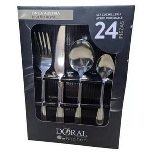 Citotools - Set De Cubiertos 24 Piezas / Cuchilleria /Diseño Clasic