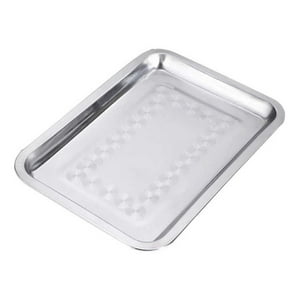 Genérico - Bandeja Para Horno Multiuso Fuente Acero 31 X 21 X 4