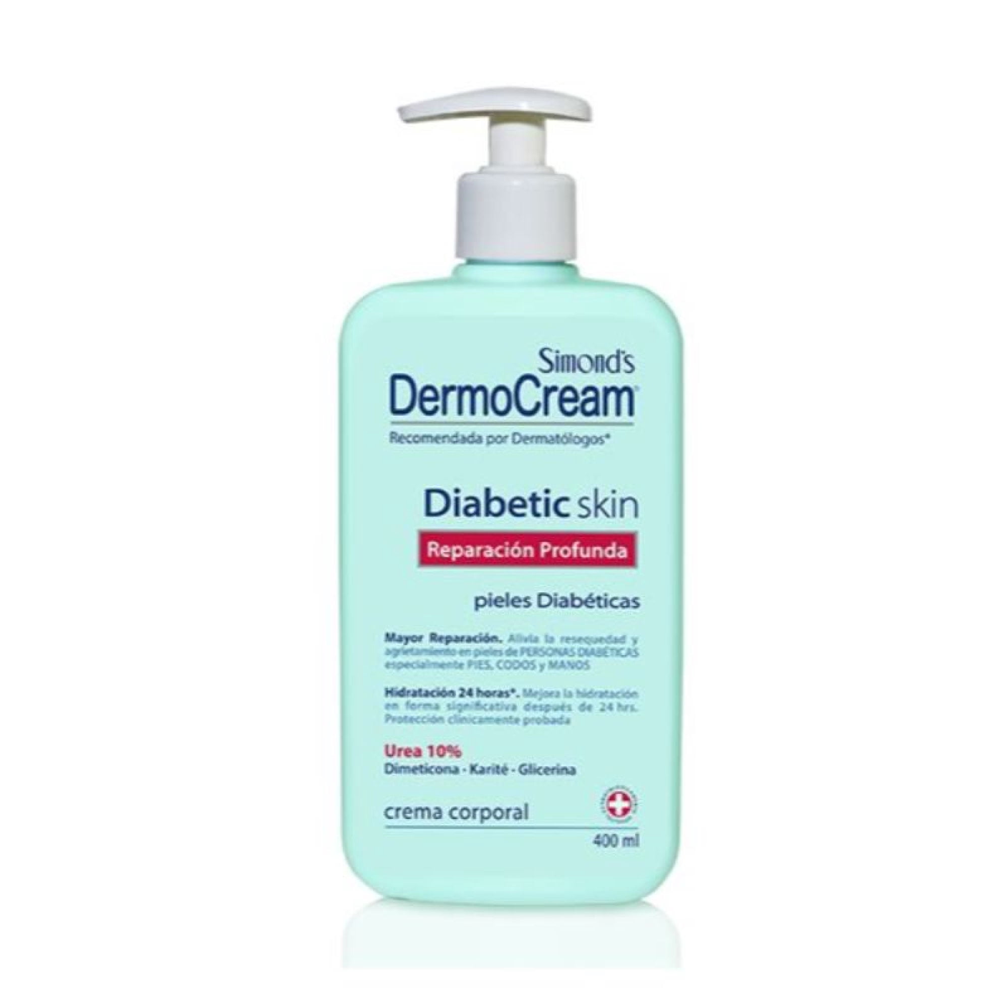 Crema Corporal Simond’s Dermocream Dermocream Diabetic Skin Reparacion Profunda Urea 10%