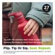 thumbnail image 4 of Botella Klean Kanteen 765 ml Garnet con tapa abatible y pajilla, 4 of 8