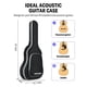 thumbnail image 3 of Funda Donner para guitarra acústica, 40-41 pulgadas, de nailon impermeable, 3 of 9
