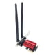 thumbnail image 1 of Adaptador Inalámbrico 2,4G/300Mbps 5G/867Mbps Compatible PCIe Para Win7 Win8 Win10, 1 of 3