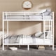 thumbnail image 1 of Metal Full XL over Full XL Bunk Bed for Teens and Adults,Space-Saving/Noise Reduced/No Box Spring Needed, White, 1 of 3