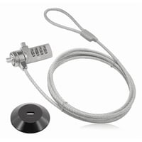 Genérica - 1.2M Cable De Seguridad Antirrobo Para Tablet, Ipad, Macbook