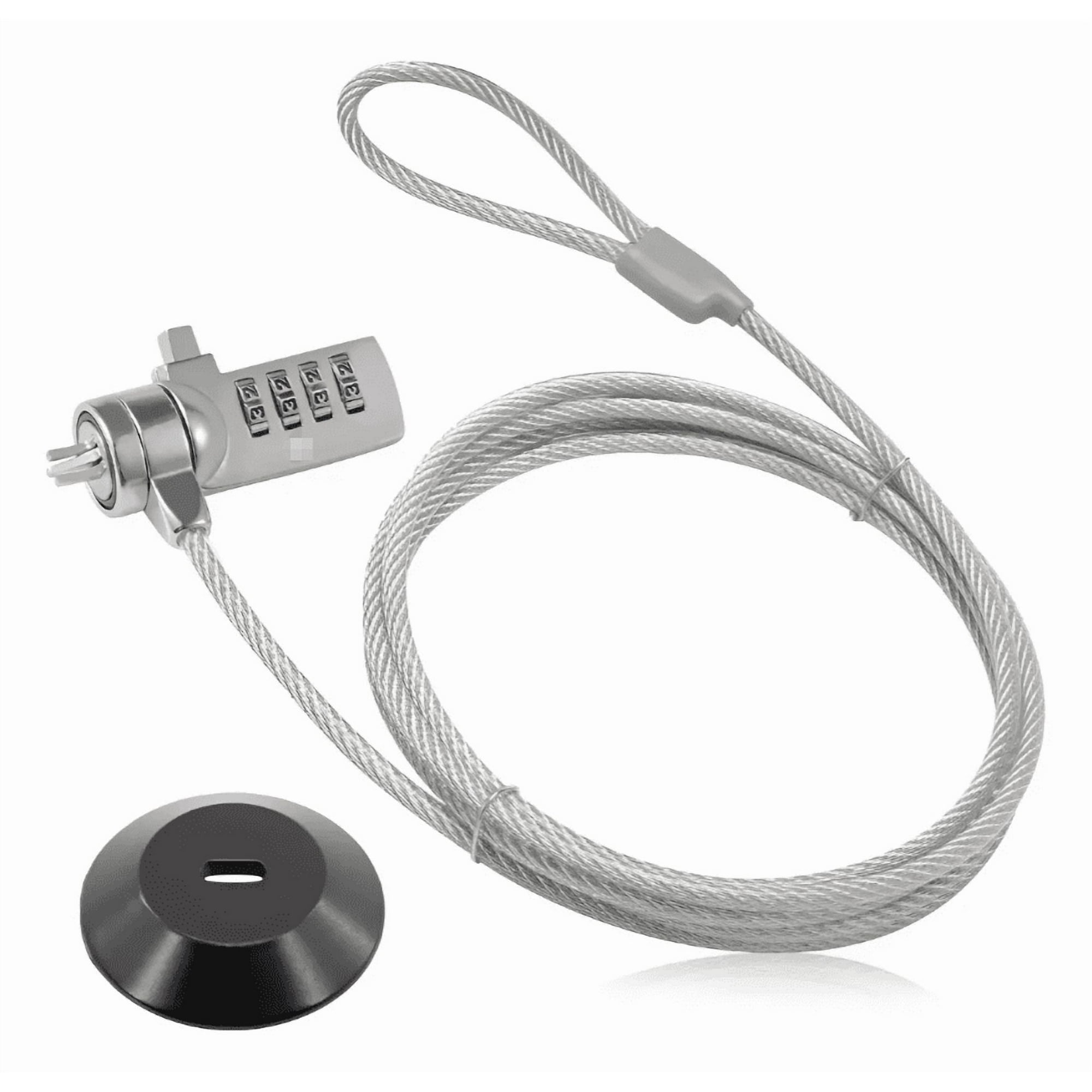 Genérica - 1.2m Cable De Seguridad Antirrobo Para Tablet, Ipad, Macbook