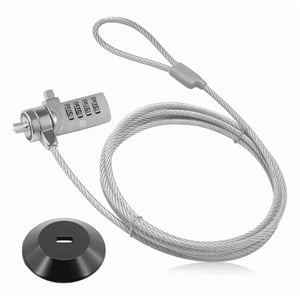 Genérica - 1.2M Cable De Seguridad Antirrobo Para Tablet, Ipad, Macbook