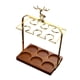 thumbnail image 1 of Soporte Para Copas De Vino, Organizador De Artículos De Bar Reutilizable Estable Para Fiesta, Restaurante, Bar A, 1 of 5