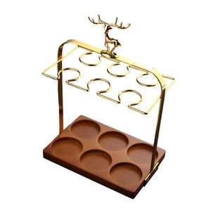 Bothyi - Soporte Para Copas De Vino, Organizador De Artículos De Bar Reutilizable Estable Para Fiesta, Restaurante, Bar A