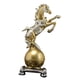 thumbnail image 4 of Estatua de adorno de caballo moderno y creativo de estilo nórdico, escultura de Animal artesanal para estante, librería para sala de estar y gabinete, 4 of 5