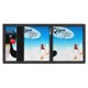 thumbnail image 4 of Pingu Cartera Trifold para Hombres, 8 Ranuras para Tarjetas, 1 Ventana de ID, Tarjetero Delgado con Bolsillo de Efectivo con Cremallera para Uso Cotidiano, 4 of 6