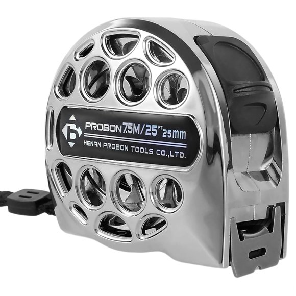Cinta métrica HOTBEST de acero inoxidable impermeable de 7,5 m/25 pies
