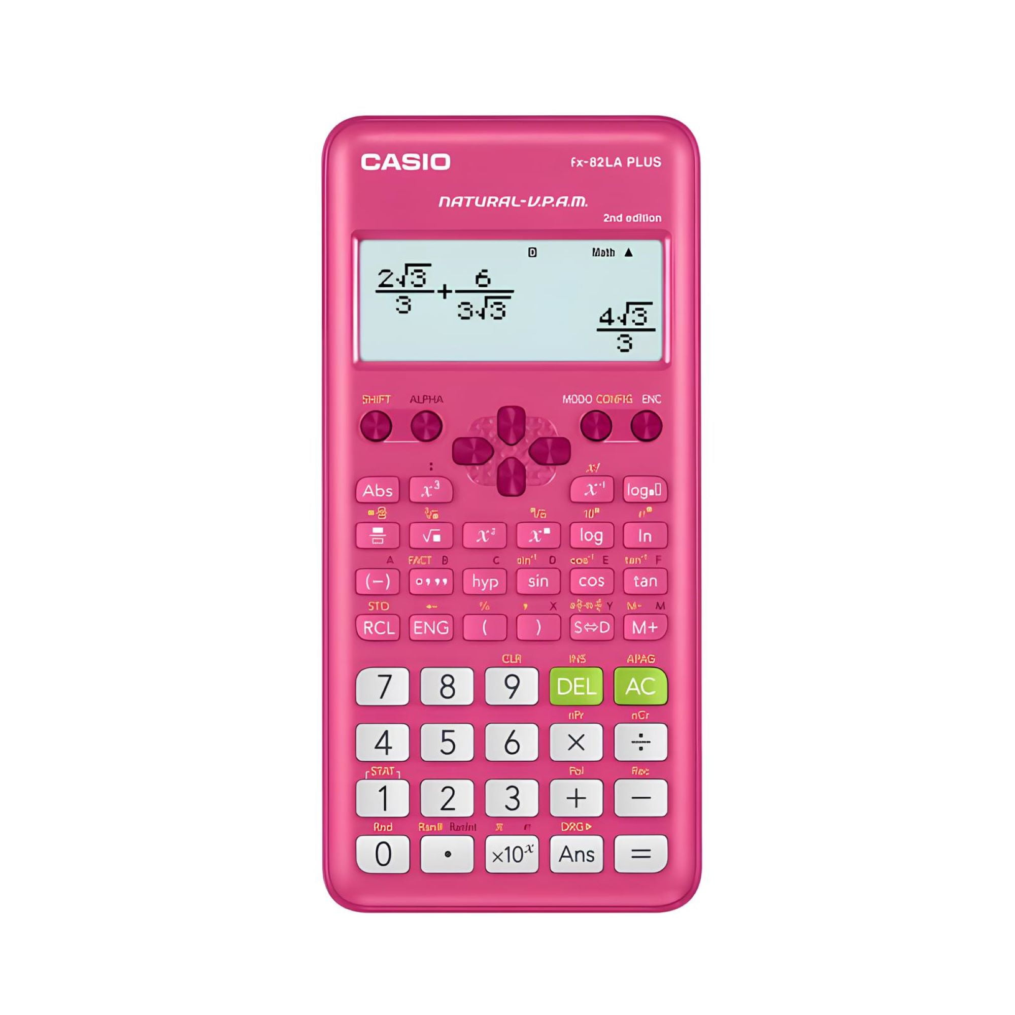 Casio - Calculadora Fx-82laplus2-pk Cientifica